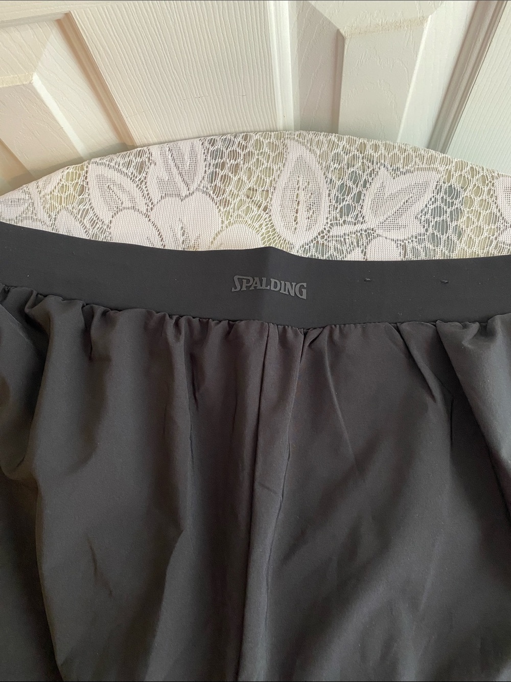 Spalding Black Women's Athletic Layered Skort Size XXL - Picture 5 of 6